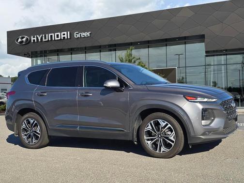 Machine Gray 2020 Hyundai SANTA FE 2.0T Limited