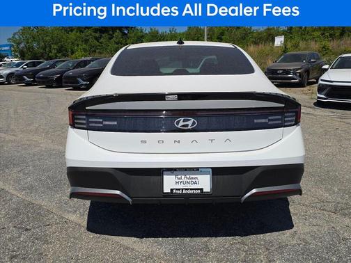 White 2026 Hyundai SONATA SE