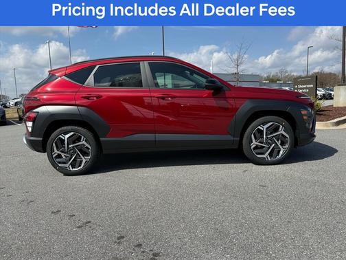 Red Metallic 2026 Hyundai KONA SEL Premium