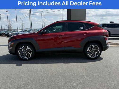 Red Metallic 2026 Hyundai KONA SEL Premium