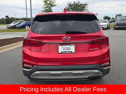 Calypso Red 2020 Hyundai SANTA FE 2.0T Limited