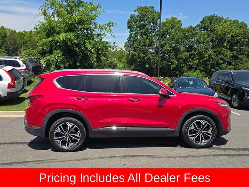 Calypso Red 2020 Hyundai SANTA FE 2.0T Limited