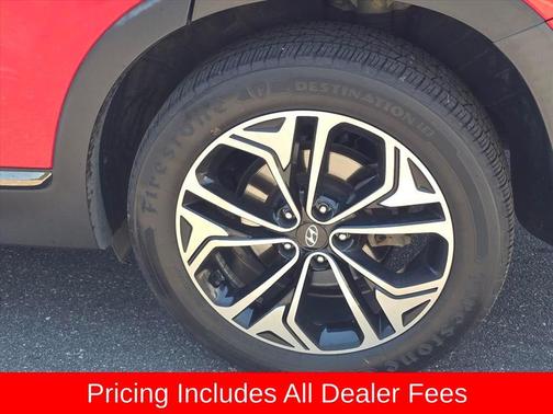 Calypso Red 2020 Hyundai SANTA FE 2.0T Limited