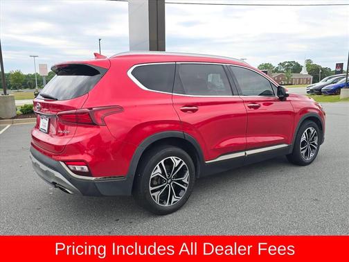 Calypso Red 2020 Hyundai SANTA FE 2.0T Limited
