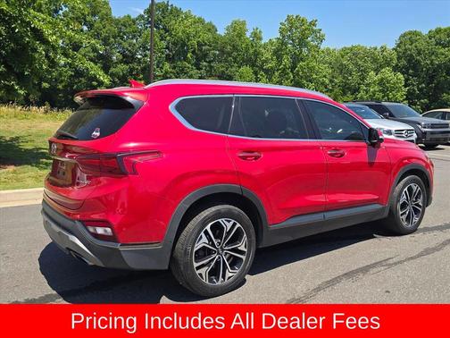Calypso Red 2020 Hyundai SANTA FE 2.0T Limited
