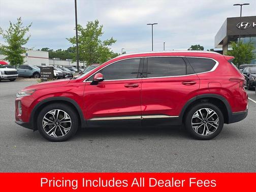 Calypso Red 2020 Hyundai SANTA FE 2.0T Limited