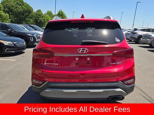 Calypso Red 2020 Hyundai SANTA FE 2.0T Limited