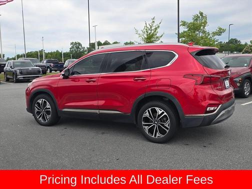 Calypso Red 2020 Hyundai SANTA FE 2.0T Limited