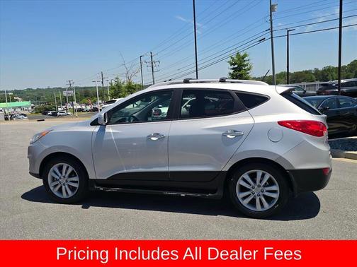 Diamond Silver 2012 Hyundai TUCSON Limited