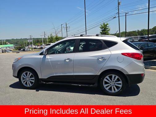 Diamond Silver 2012 Hyundai TUCSON Limited