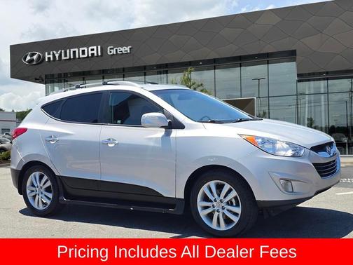 Diamond Silver 2012 Hyundai TUCSON Limited