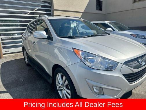 Diamond Silver 2012 Hyundai TUCSON Limited