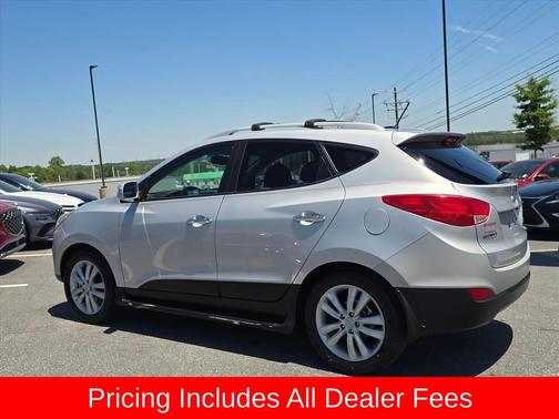 Diamond Silver 2012 Hyundai TUCSON Limited