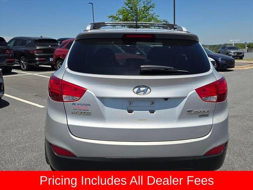 Diamond Silver 2012 Hyundai TUCSON Limited
