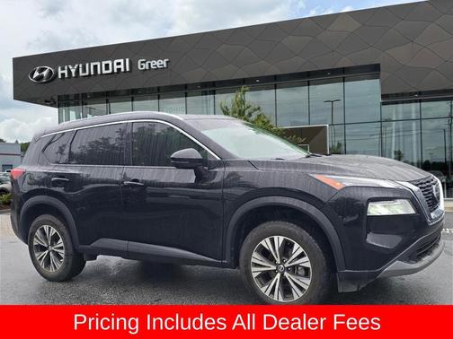 Black 2021 Nissan Rogue SV