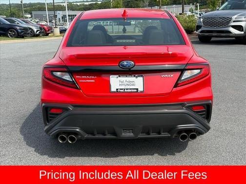 Ignition Red 2024 Subaru WRX Limited