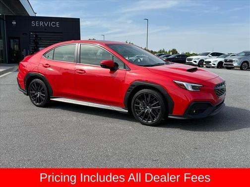 Ignition Red 2024 Subaru WRX Limited