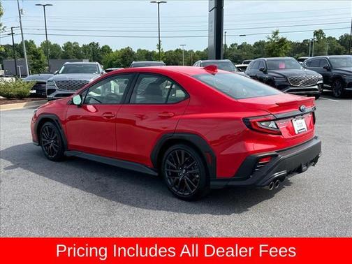 Ignition Red 2024 Subaru WRX Limited