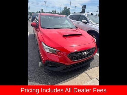 Ignition Red 2024 Subaru WRX Limited