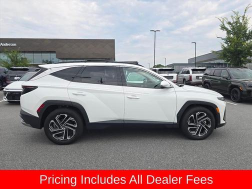 White Pearl 2025 Hyundai TUCSON Limited