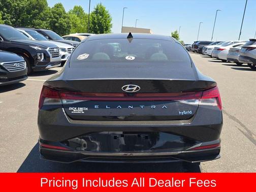 Onyx Black 2023 Hyundai ELANTRA HEV Limited