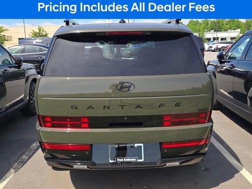 Green 2026 Hyundai SANTA FE HEV Calligraphy