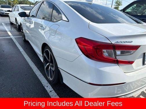 Platinum White Pearl 2018 Honda Accord Touring 2.0T