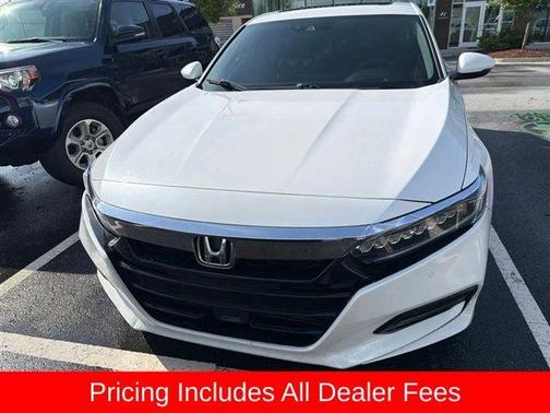 Platinum White Pearl 2018 Honda Accord Touring 2.0T