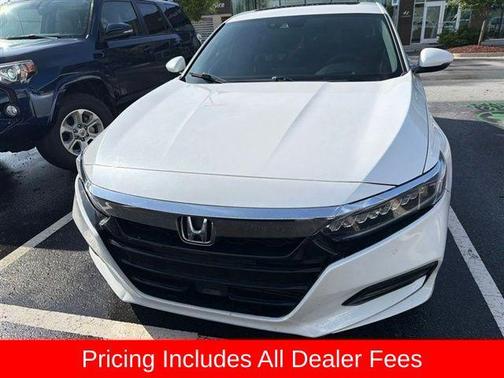 Platinum White Pearl 2018 Honda Accord Touring 2.0T