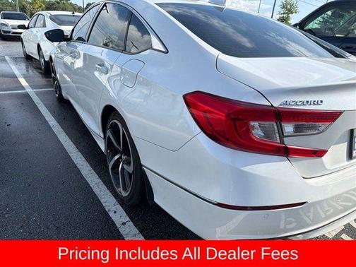 Platinum White Pearl 2018 Honda Accord Touring 2.0T