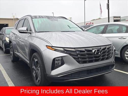 Shimmering Silver 2023 Hyundai TUCSON Hybrid Limited
