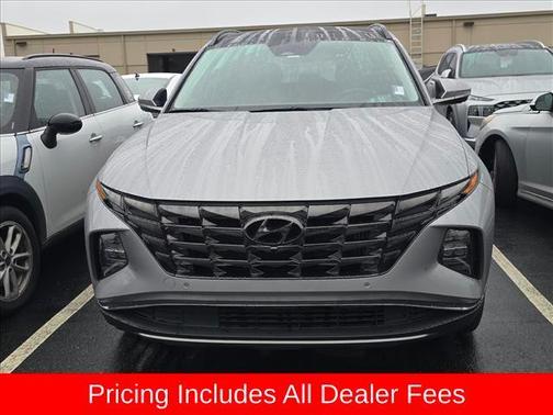Shimmering Silver 2023 Hyundai TUCSON Hybrid Limited