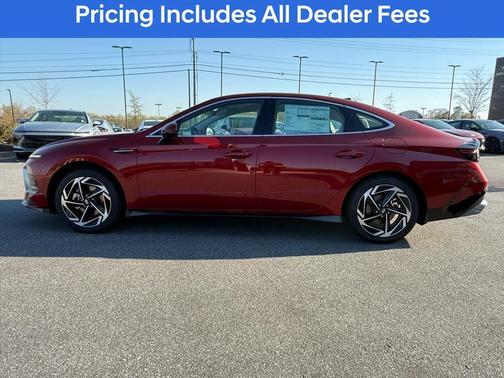 Red 2026 Hyundai SONATA SEL Sport