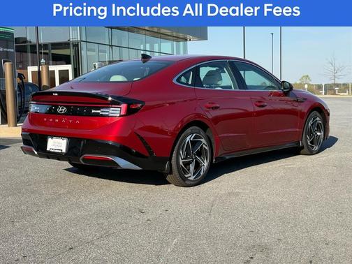Red 2026 Hyundai SONATA SEL Sport