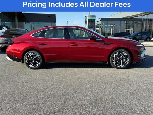 Red 2026 Hyundai SONATA SEL Sport