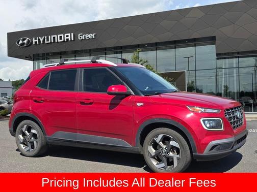 Scarlet Red Pearl 2022 Hyundai VENUE Limited