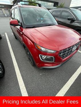 Scarlet Red Pearl 2022 Hyundai VENUE Limited