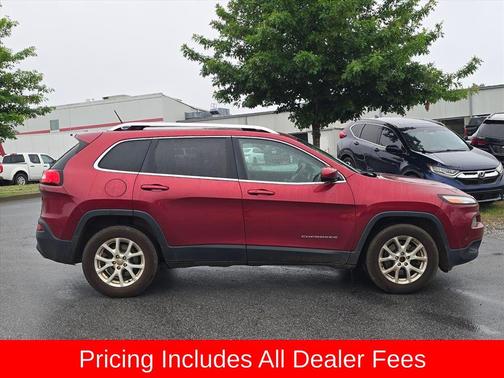Deep Cherry Red Crystal Pearlcoat 2015 Jeep Cherokee Latitude