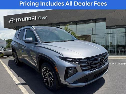 Shimmering Silver 2026 Hyundai TUCSON Hybrid Limited