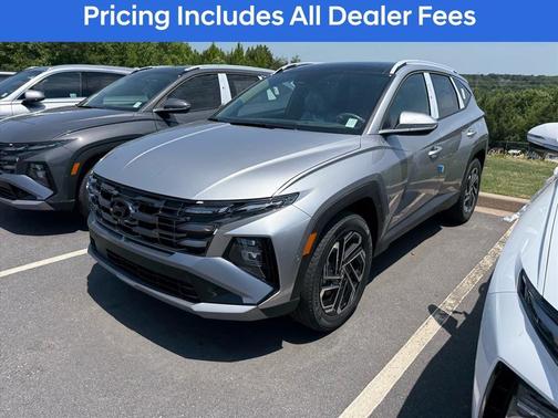Shimmering Silver 2026 Hyundai TUCSON Hybrid Limited