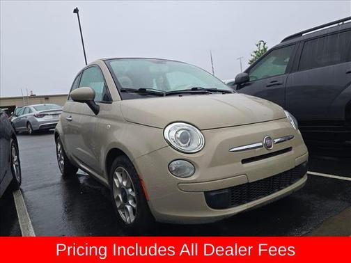 Mocha Latte 2012 FIAT 500C Pop