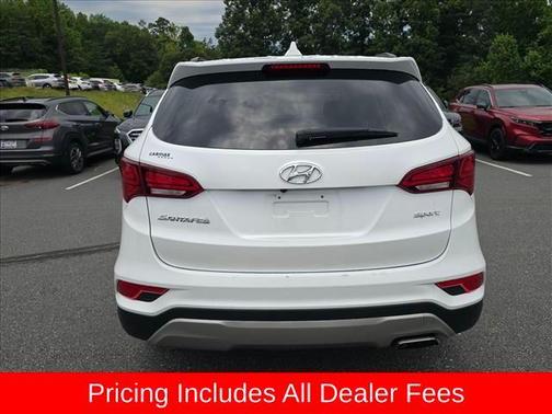 Frost White Pearl 2017 Hyundai Santa Fe Sport 2.4L