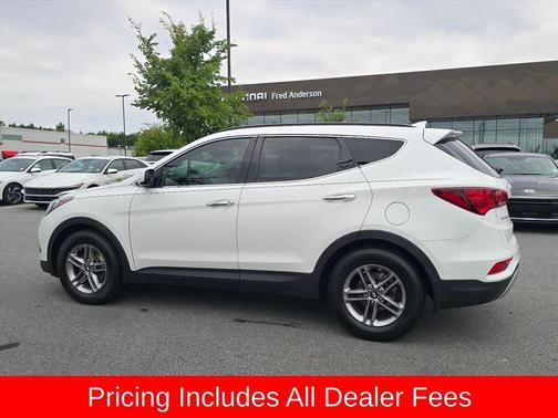 Frost White Pearl 2017 Hyundai Santa Fe Sport 2.4L