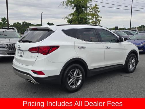 Frost White Pearl 2017 Hyundai Santa Fe Sport 2.4L