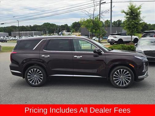 Burgundy 2025 Hyundai PALISADE Calligraphy