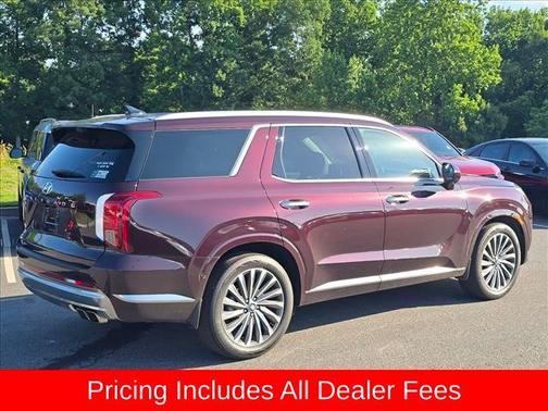 Burgundy 2025 Hyundai PALISADE Calligraphy