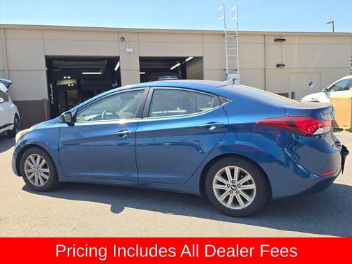 Windy Sea Blue 2014 Hyundai ELANTRA SE