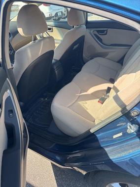 Windy Sea Blue 2014 Hyundai ELANTRA SE