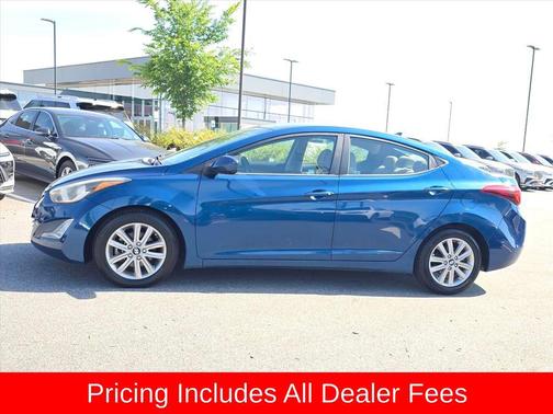 Windy Sea Blue 2014 Hyundai ELANTRA SE