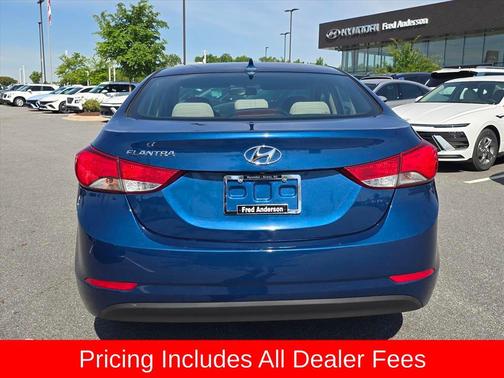 Windy Sea Blue 2014 Hyundai ELANTRA SE